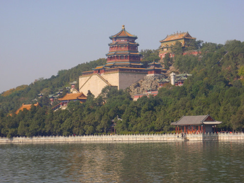 The royals lived at the foot of all these Temples.